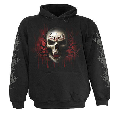 Spiral - GAME OVER Hoodie/trui - Zwart